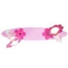 Plafón Flores, rosa, panel, 2 luces