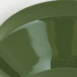 Plafón Frost, verde, cerámica, E27