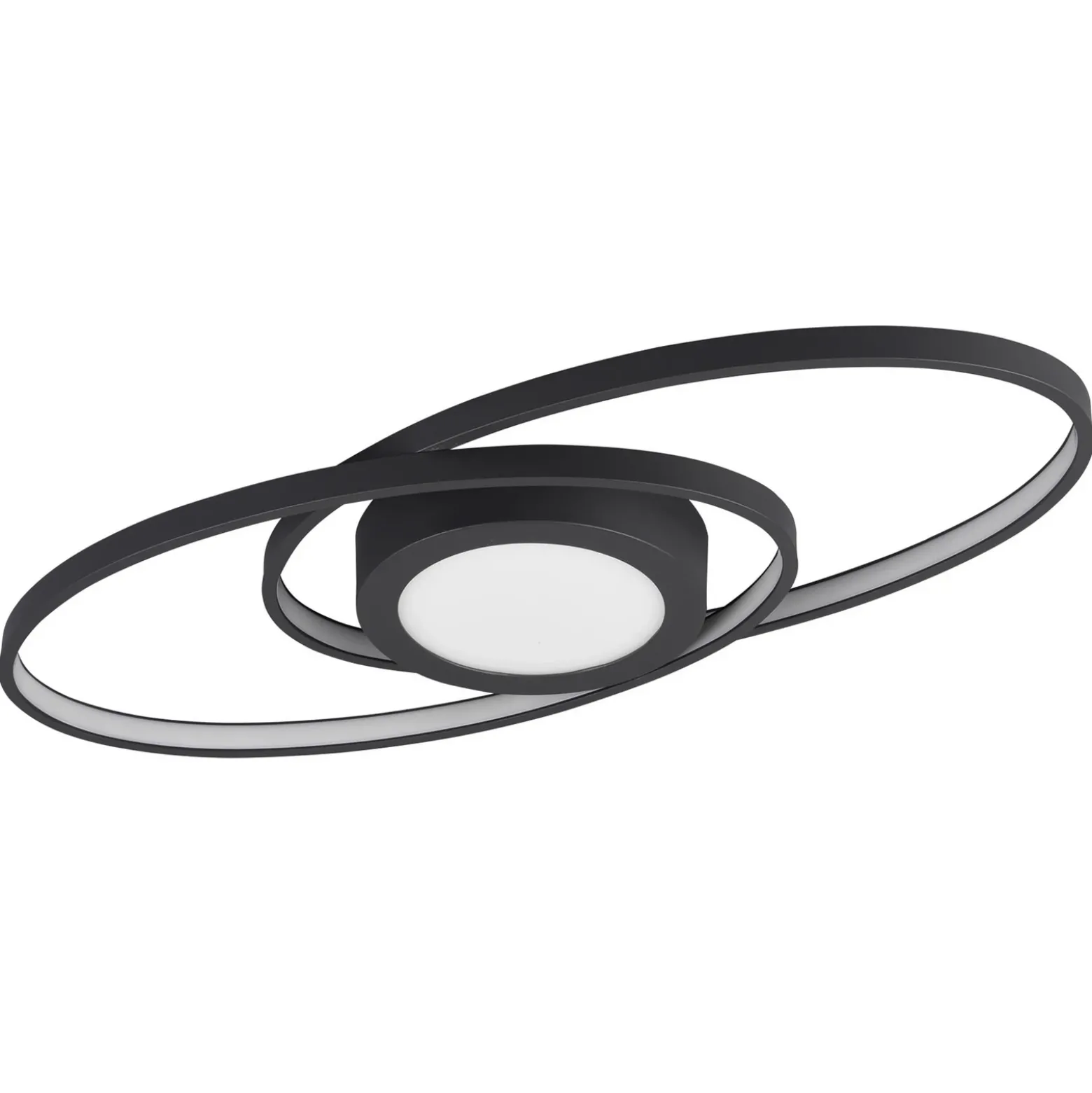 Plafón Galaxy LED, atenuable, antracita