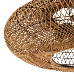 Plafón Hedda de Sisal y metal
