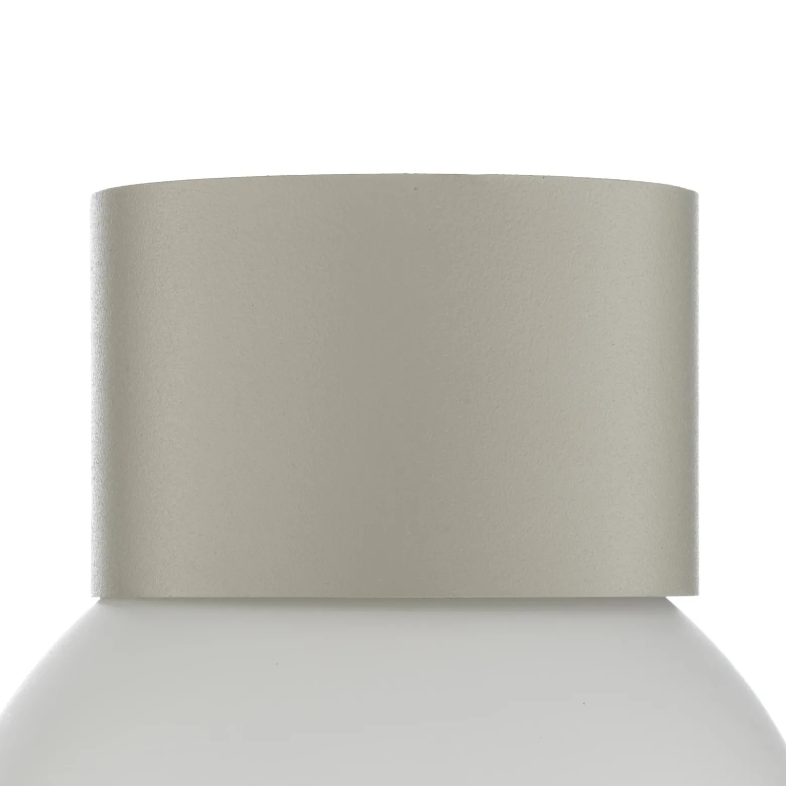 Plafón Hotel Mood 1, gris-beige, metal, cristal, G9