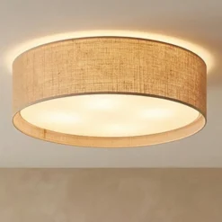 Plafón Juta, Ø 60 cm