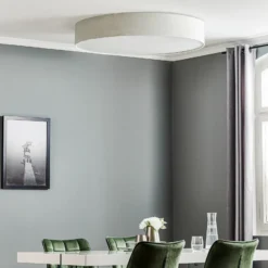 Plafón Laguna, crema, Ø 100 cm