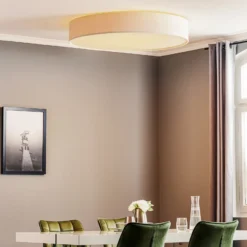 Plafón Laguna, crema, Ø 100 cm