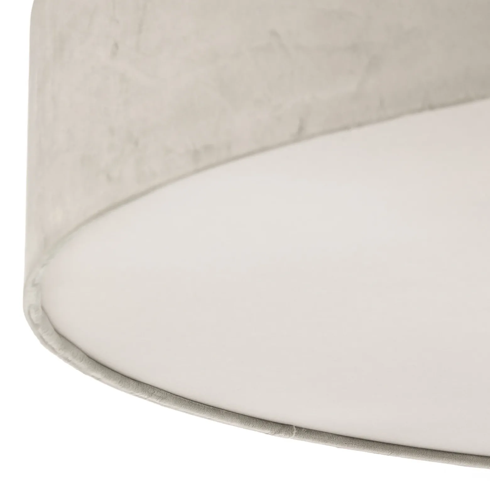 Plafón Laguna, crema, Ø 100 cm