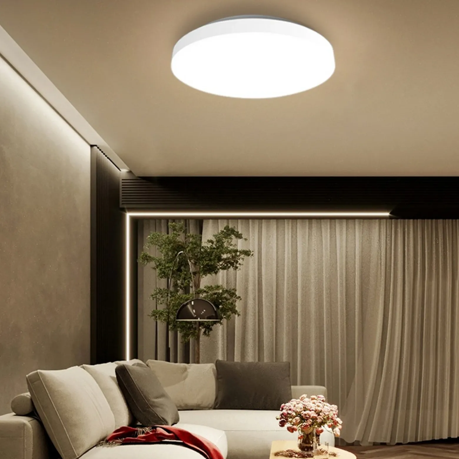 Plafón LED Allrounder 2, 3000K