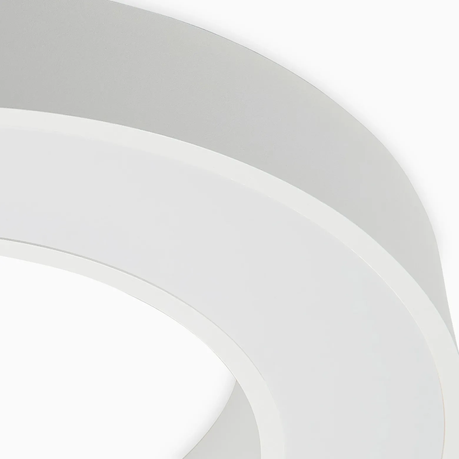 Plafón LED Arcchio Sharelyn, Ø 60 cm, blanca, atenuable