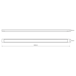 Plafón LED Batten, longitud 120 cm, aluminio, blanco, 4000 K