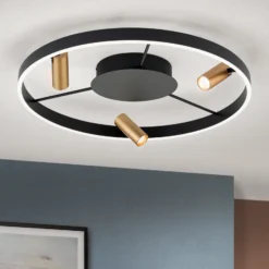 Plafón LED Berlin con 3 focos
