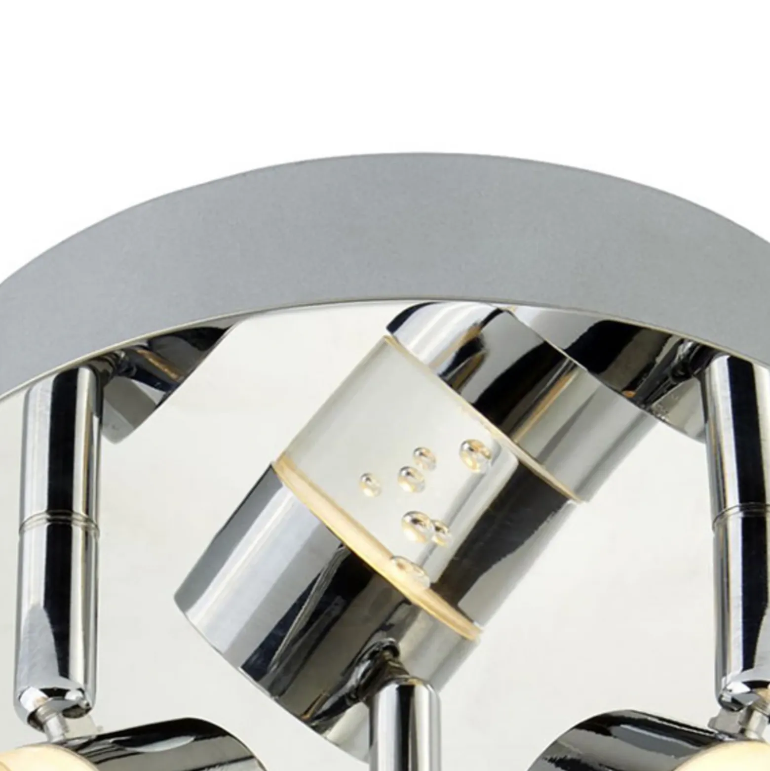 Plafón LED Bubbles, IP44, 3 luces