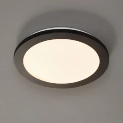 Plafón LED Camillus, redondo, Ø 26 cm