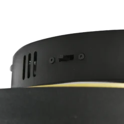Plafón LED Caya, atenuable, latón
