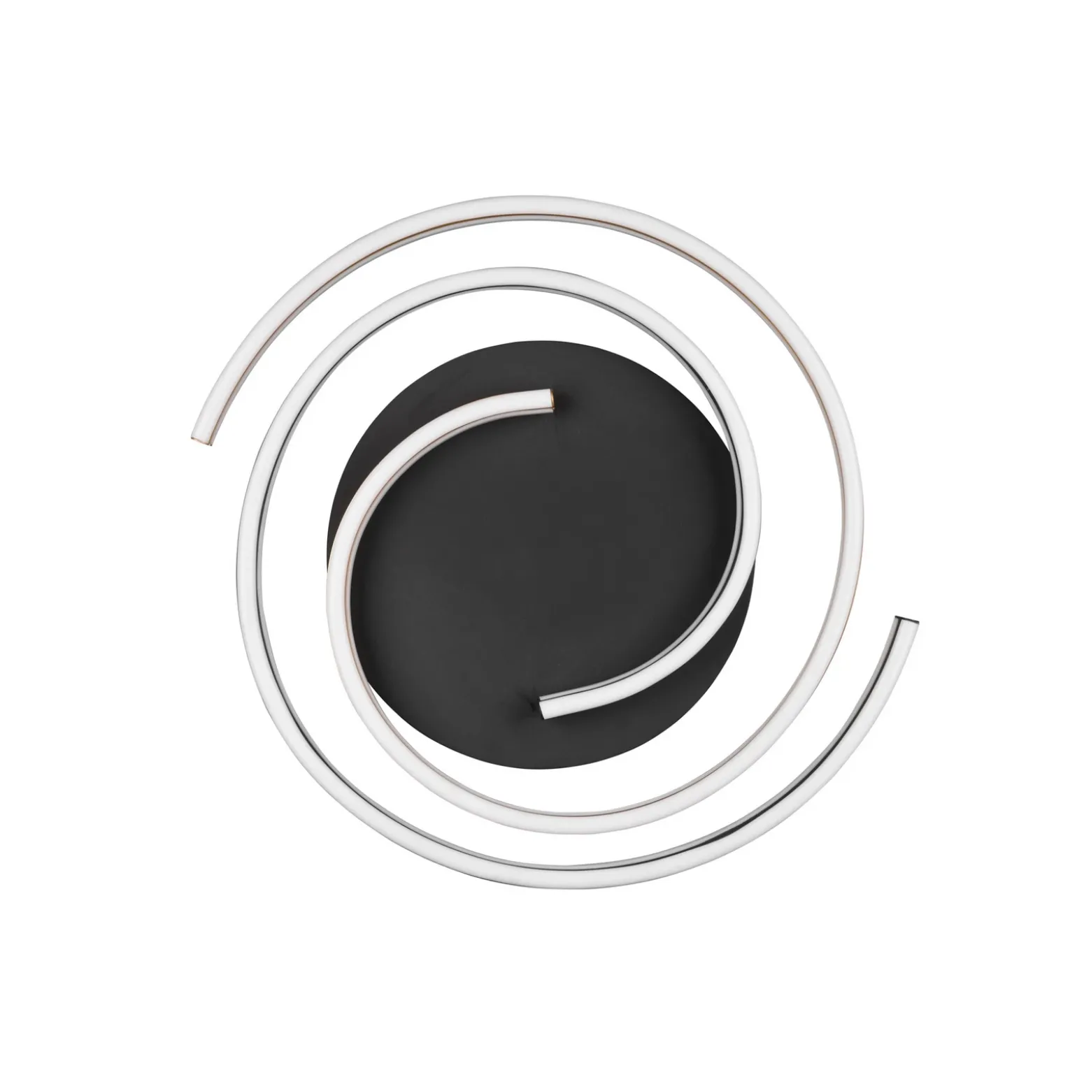 Plafón LED Caya, atenuable, latón