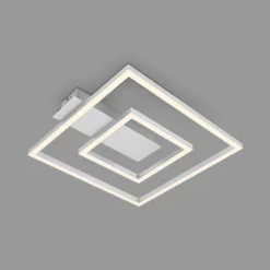 Plafón LED 3772 con 2 marco, aluminio