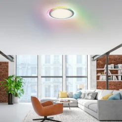 Plafón LED Cyba Stars CCT RGB-Luz lateral