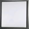 Plafón LED Desdy, 30x30 cm, IP54, negro