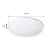 Plafón LED Edmund de Lindby, blanco, Ø 39 cm, CCT, IP44