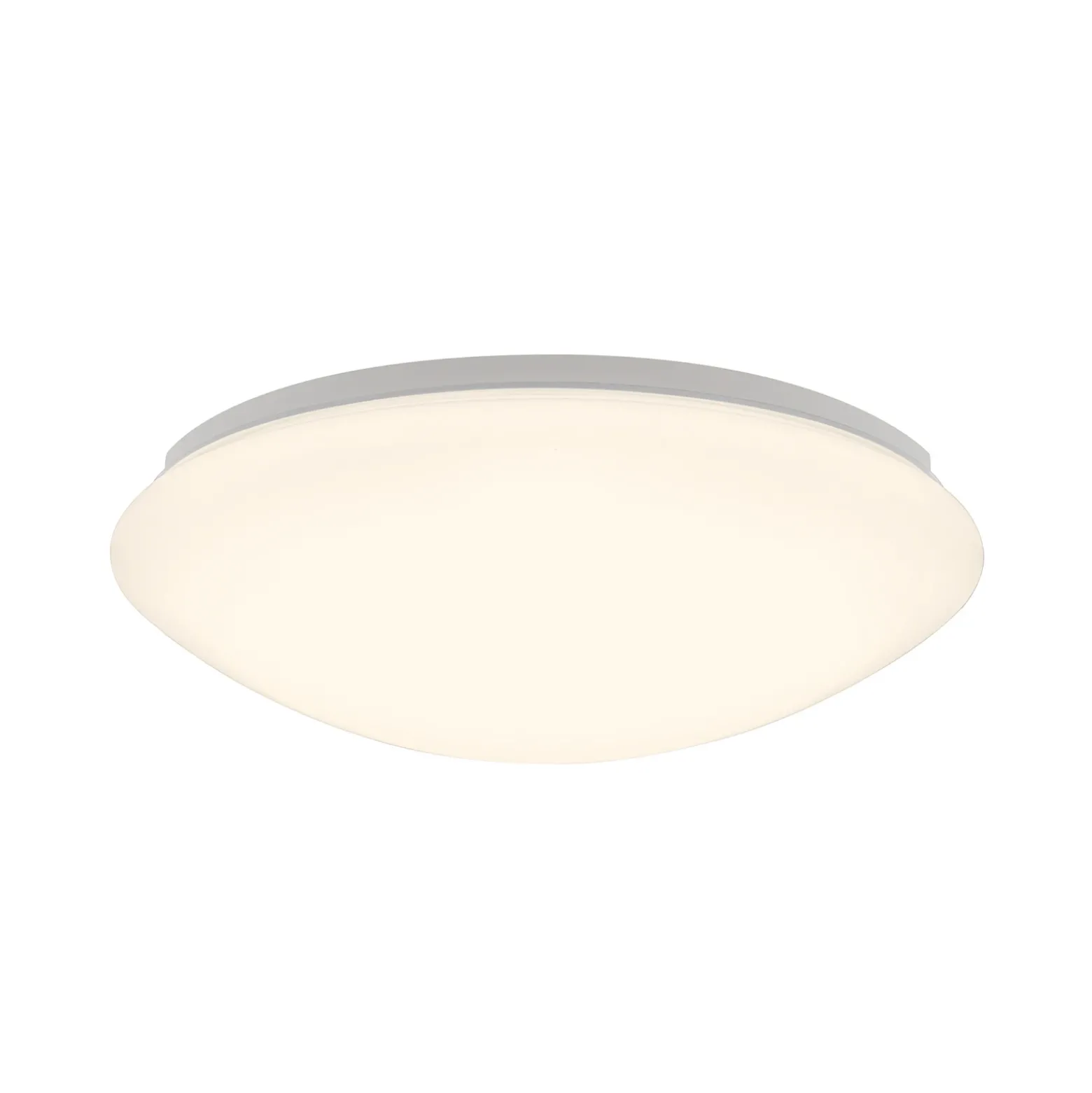 Plafón LED Elara, blanco, Ø 29 cm, IP44, plástico