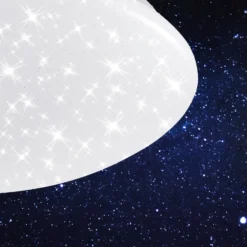 Plafón LED Elipso lámpara estrellada IP44 4.000K