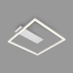 Plafón LED 3771 en forma de marco, aluminio