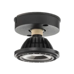 Plafón LED Fedler dim to warm, negro