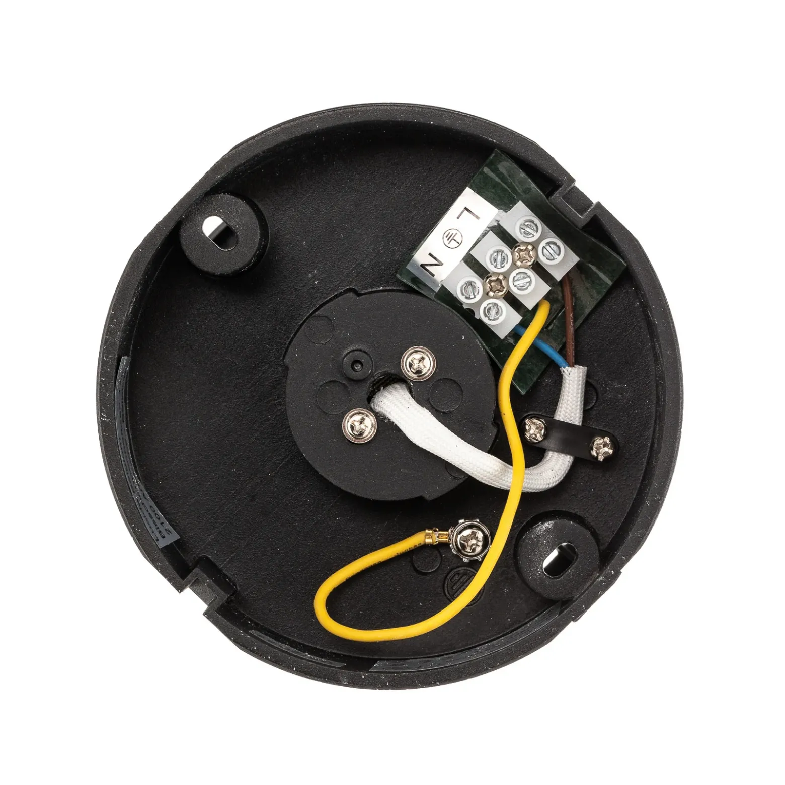 Plafón LED Fedler dim to warm, negro