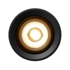 Plafón LED Fedler dim to warm, negro