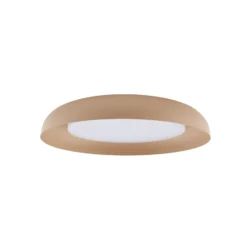 Plafón LED Florie de Lindby, beige, metal, Ø 40 cm