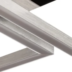 Plafón LED Frame, CCT, 4 luces, aluminio