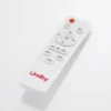 Plafón LED Hudsona de Lindby, Ø 49 cm, madera, marrón