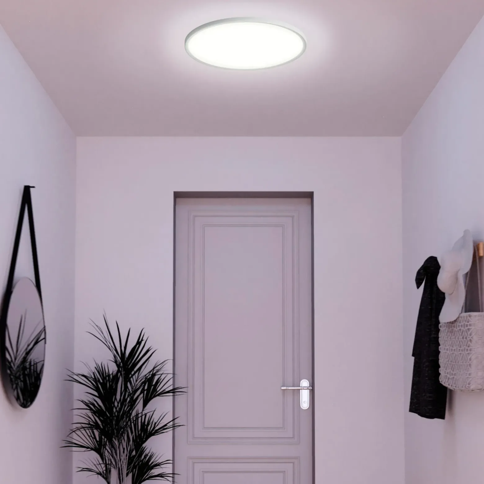 Plafón LED inteligente Amela de Müller Licht tint, Ø 50 cm