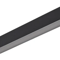Plafón LED inteligente Lucande Mylosh, negro, CCT, Tuya