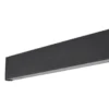 Plafón LED inteligente Lucande Mylosh, negro, CCT, Tuya