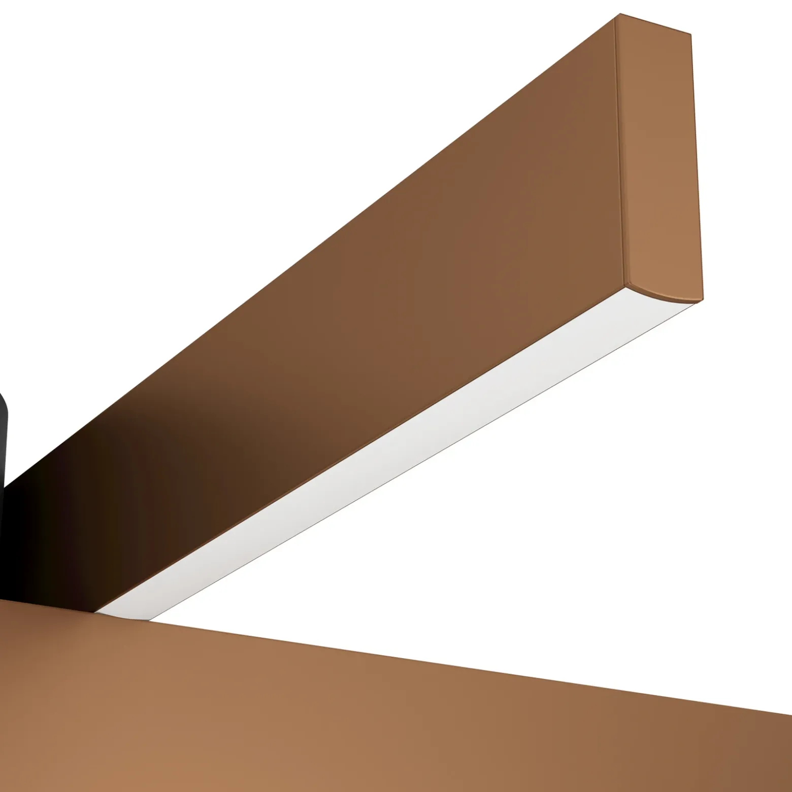 Plafón LED inteligente para techo Folcino-Z, color bronce, 64 cm, CCT