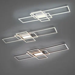 Plafón LED Irvine 3.000-6.500 K, blanco mate