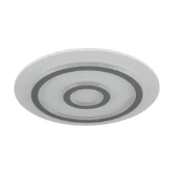 Plafón LED Jayden, blanco/antracita, CCT, atenuable