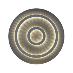 Plafón LED Jayden, negro/antracita, CCT, atenuable