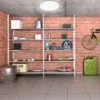 Plafón LED Jill, blanco, Ø 27,8 cm, plástico, 4000 K