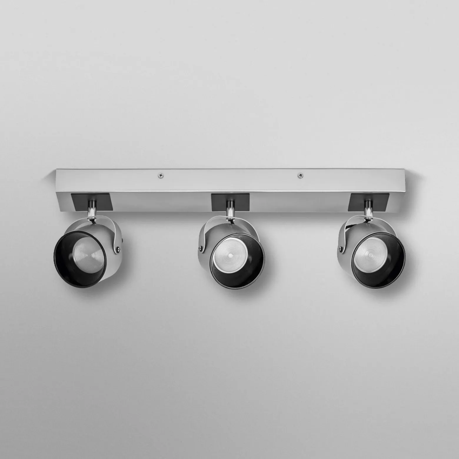 Plafón LED Jupiter de OSRAM, 3 luces, plateada, metal