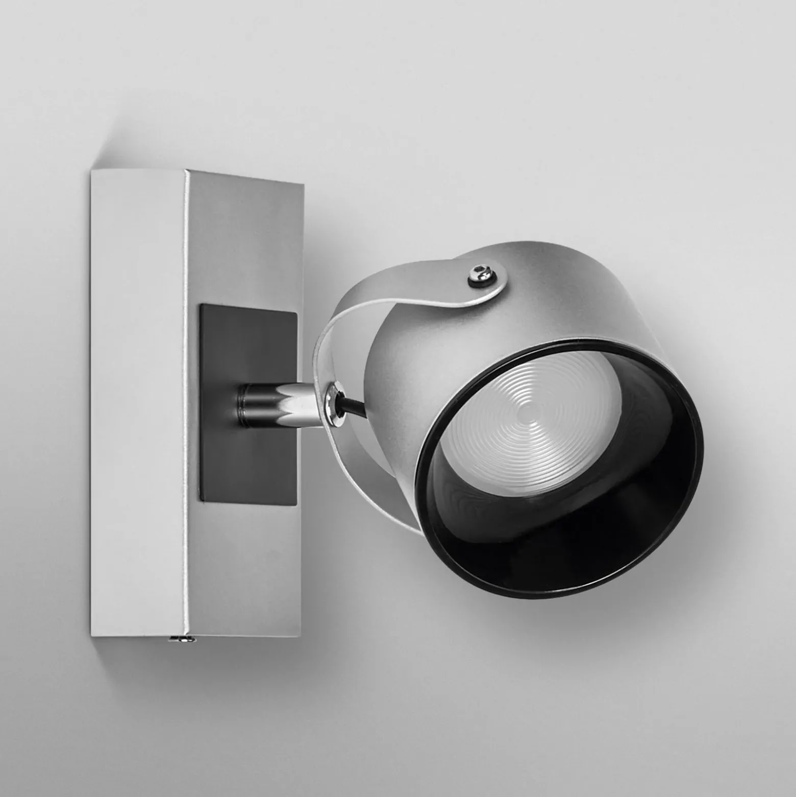 Plafón LED Jupiter de OSRAM, 1 luz, plateada, metal