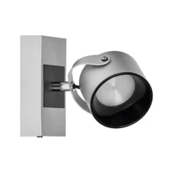 Plafón LED Jupiter de OSRAM, 1 luz, plateada, metal