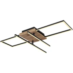 Plafón LED Kendra longitud 80 cm