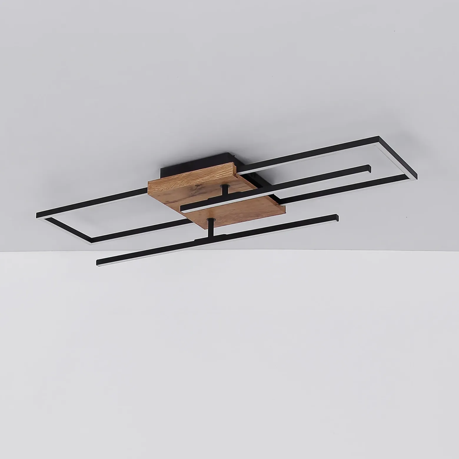 Plafón LED Kendra longitud 80 cm
