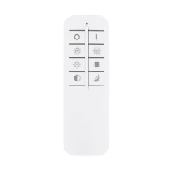 Plafón LED Lidia, ámbar/transparente, cristal, CCT, atenuable