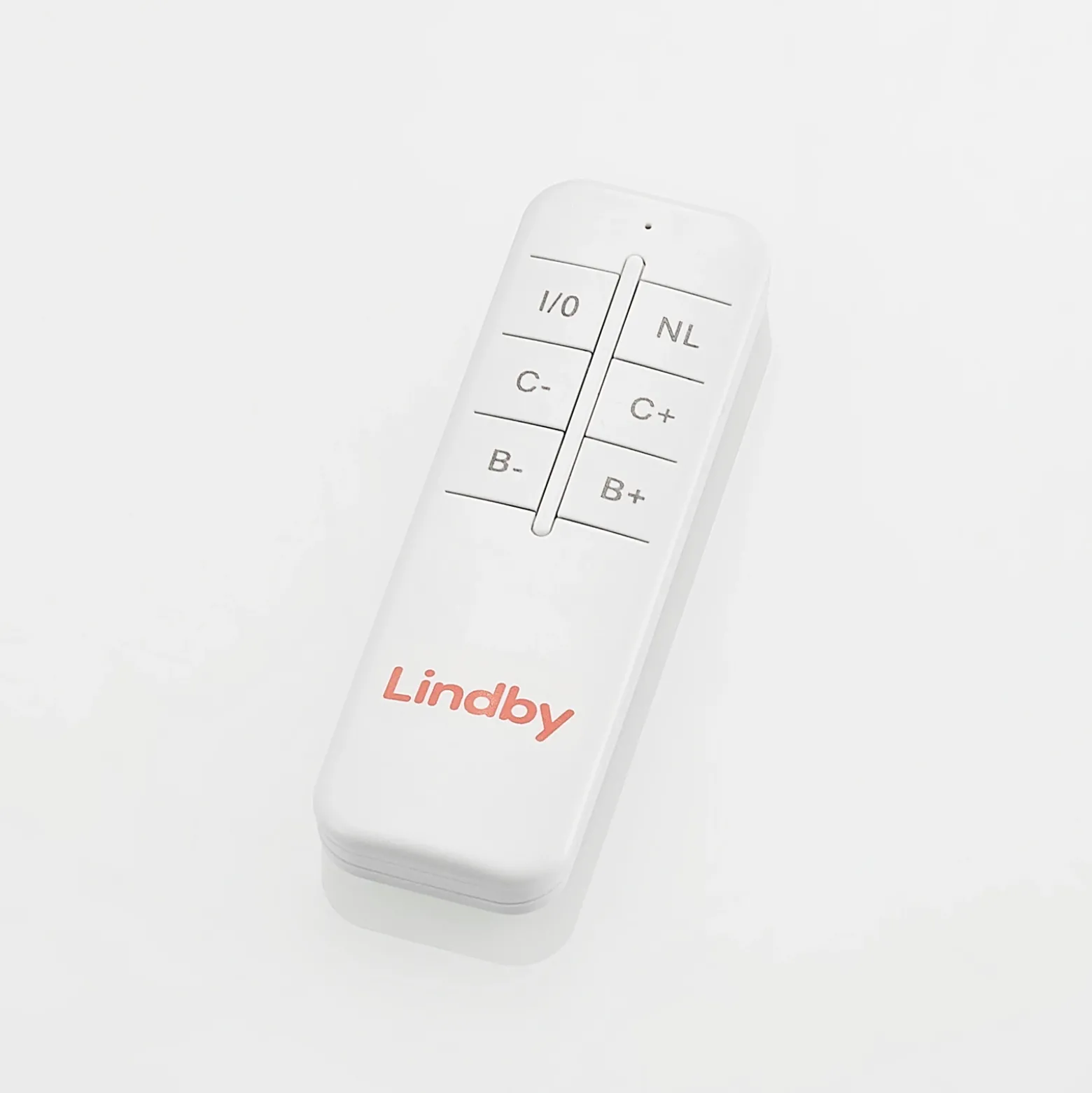 Plafón LED Lindby Caitlin, blanco, metal, 105cm