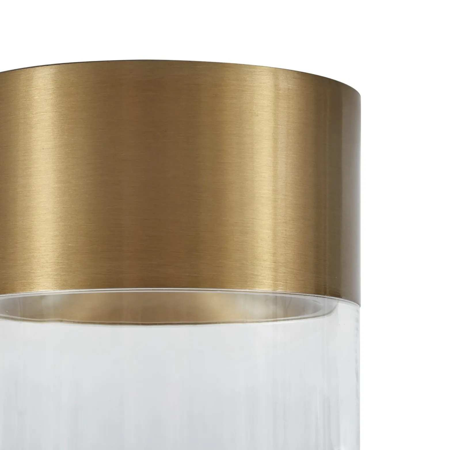 Plafón LED Lindby Dalila, dorado, Ø 10 cm, aluminio