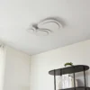 Plafón LED Lindby Delar, 60 x 60 cm, CCT, atenuable