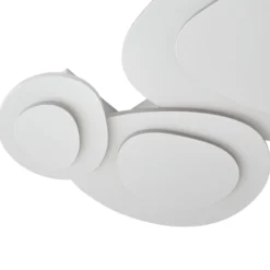 Plafón LED Lindby Delar, 60 x 60 cm, CCT, atenuable