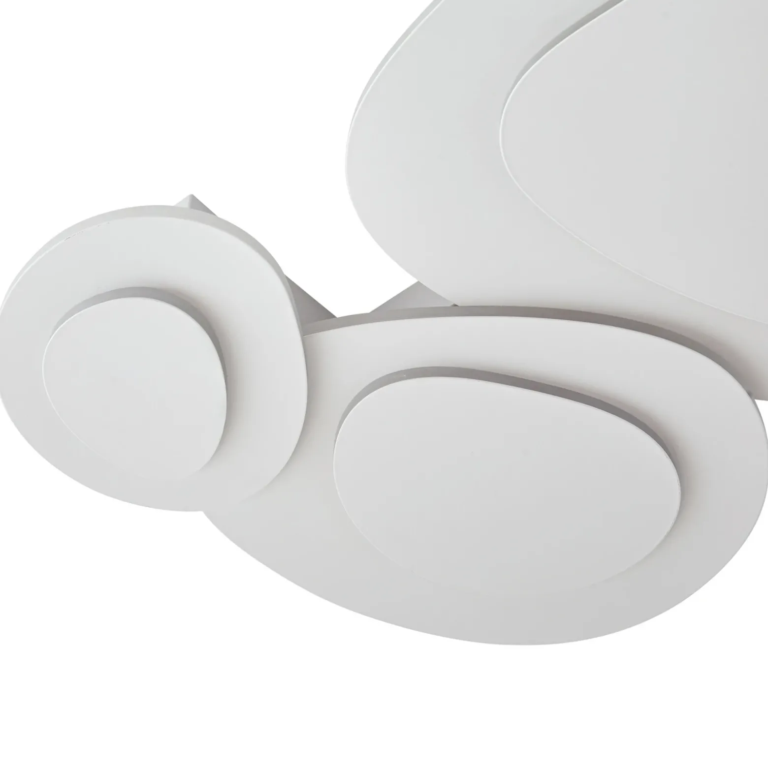 Plafón LED Lindby Delar, 60 x 60 cm, CCT, atenuable