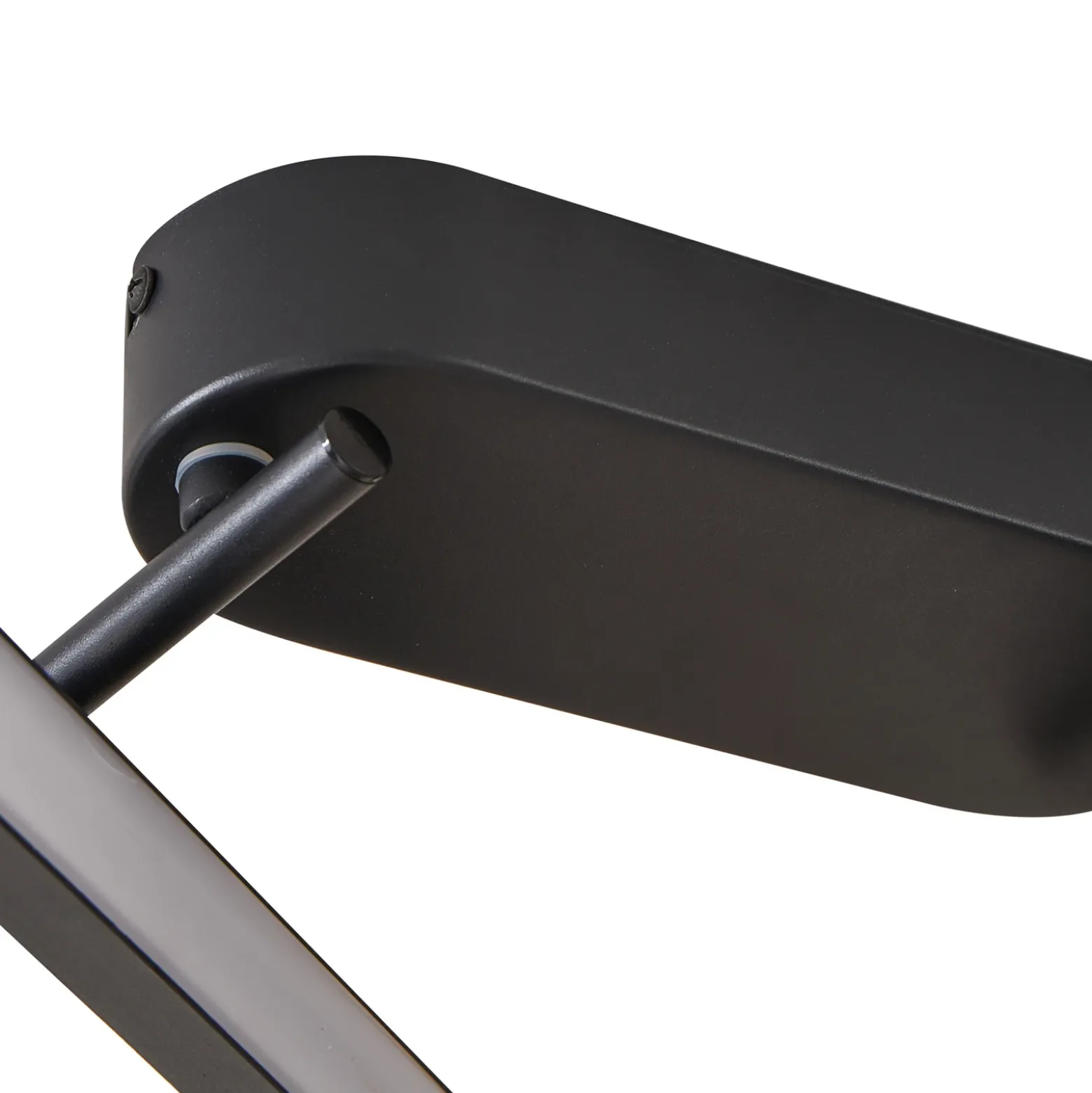 Plafón LED Lindby Eldrin, 4 luces, negro, tira de luz